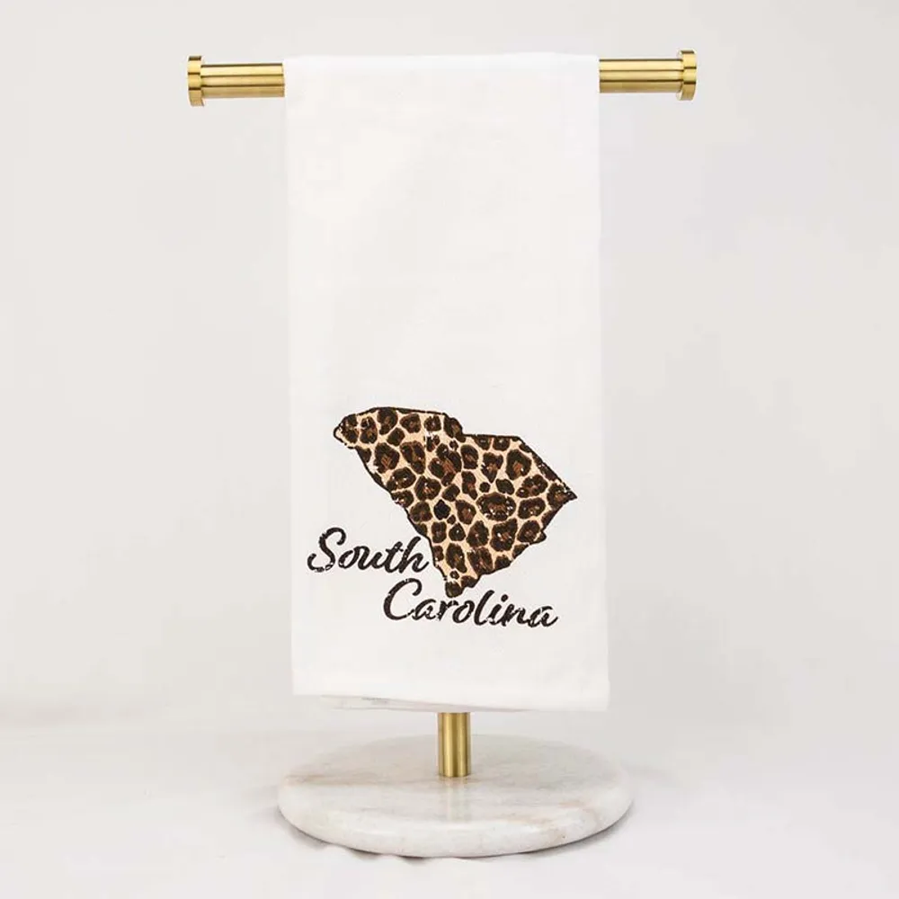 South Carolina Leopard Hand Towel