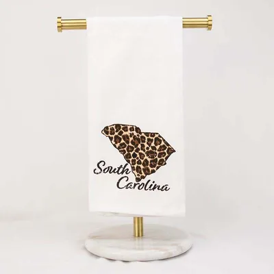 South Carolina Leopard Hand Towel