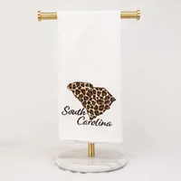 South Carolina Leopard Hand Towel