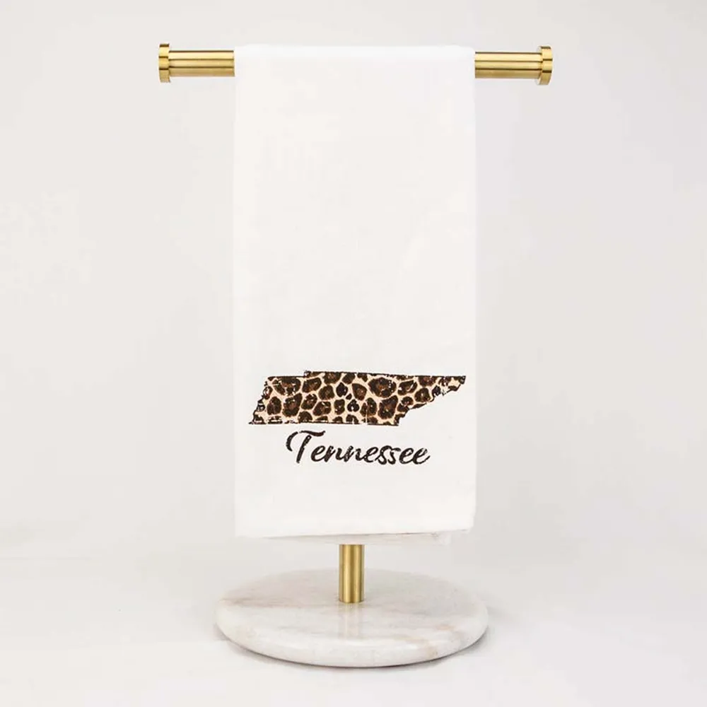 Tennessee Leopard Hand Towel