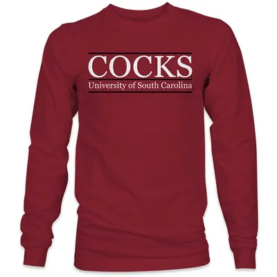 USC Cocks Garnet Long Sleeve T-Shirt