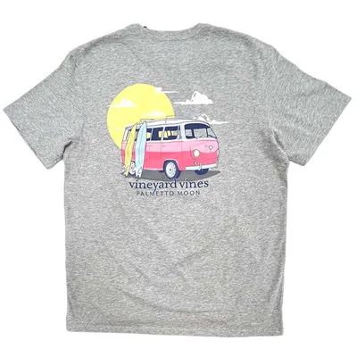 Palmetto Moon Custom Surf Van Short Sleeve T-Shirt