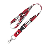 Georgia Bulldog Colorblock Neck Lanyard