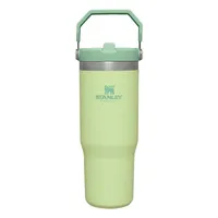 The 30oz IceFlow Flip Straw Tumbler in Citron