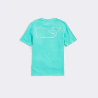 Youth Slub Color Changing Whale Short Sleeve T-Shirt