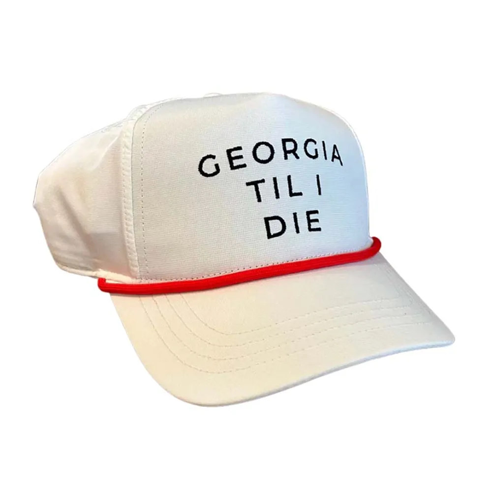 Georgia Til I Die Rope Hat