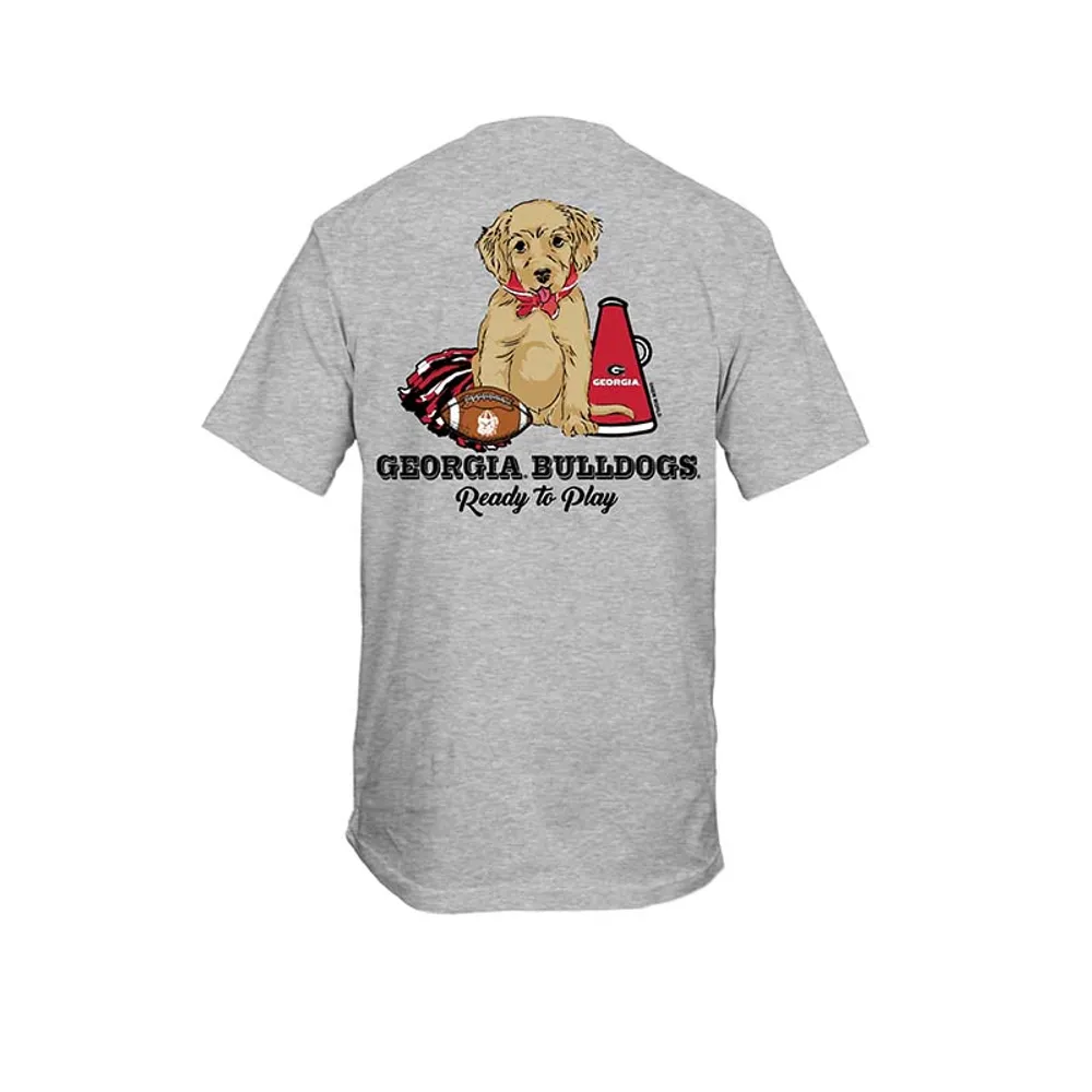 Youth UGA Cute Puppy Short Sleeve T-Shirt