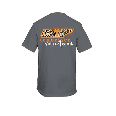 Youth Tennessee Cheetah Print Short Sleeve T-Shirt