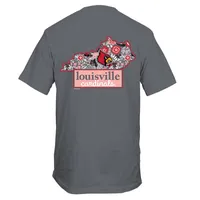UL State Floral Short Sleeve T-Shirt