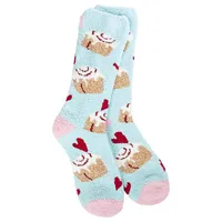 Soft & Cozy Cinnamon Bun Socks