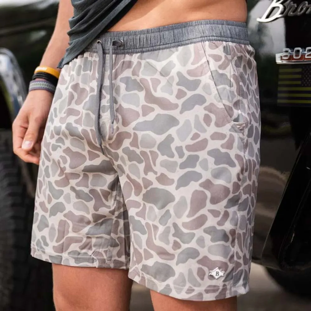 Athletic Shorts Deer Camo