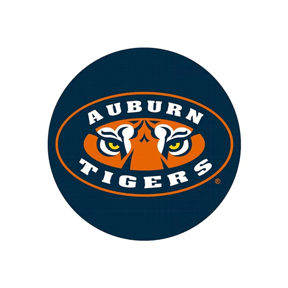 3 Inch Auburn Over Tigers Button