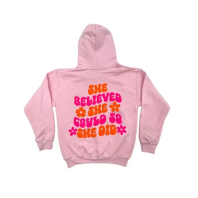 Youth She Believed Could So Did Hoodie