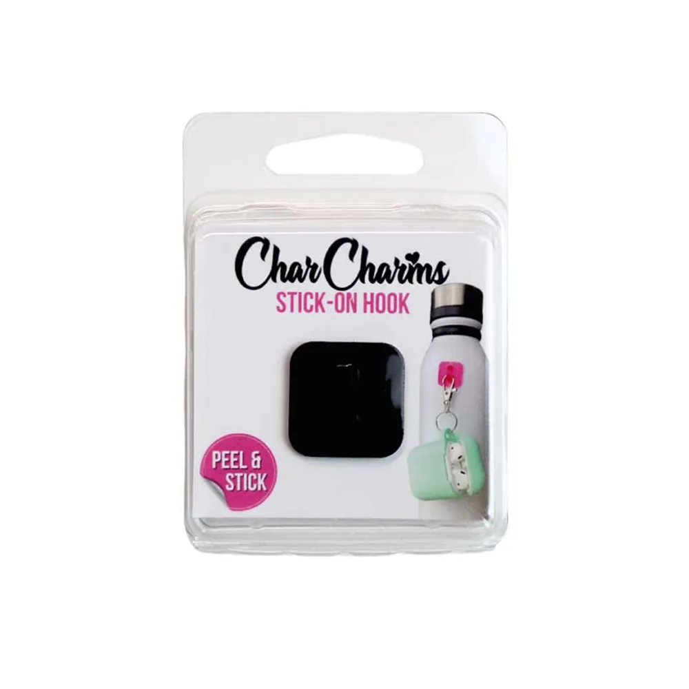 Square Stick On Water Bottle Charm