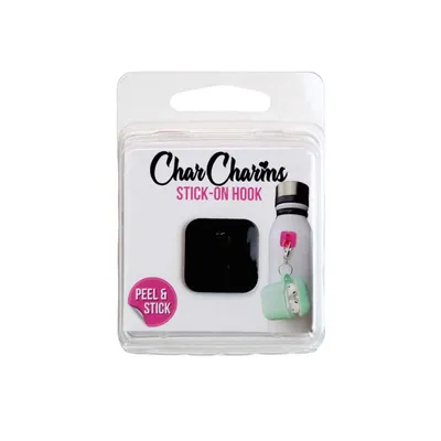 Square Stick On Water Bottle Charm