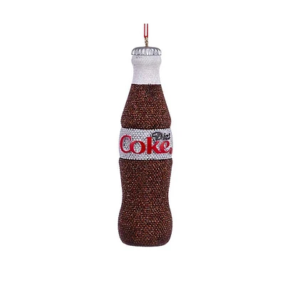 Rhinestone Diet Coke Bottle Ornament