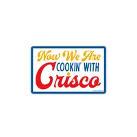 Cookin' With Crisco Sticker
