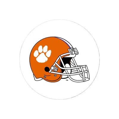 3 Inch Clemson Helmet Button