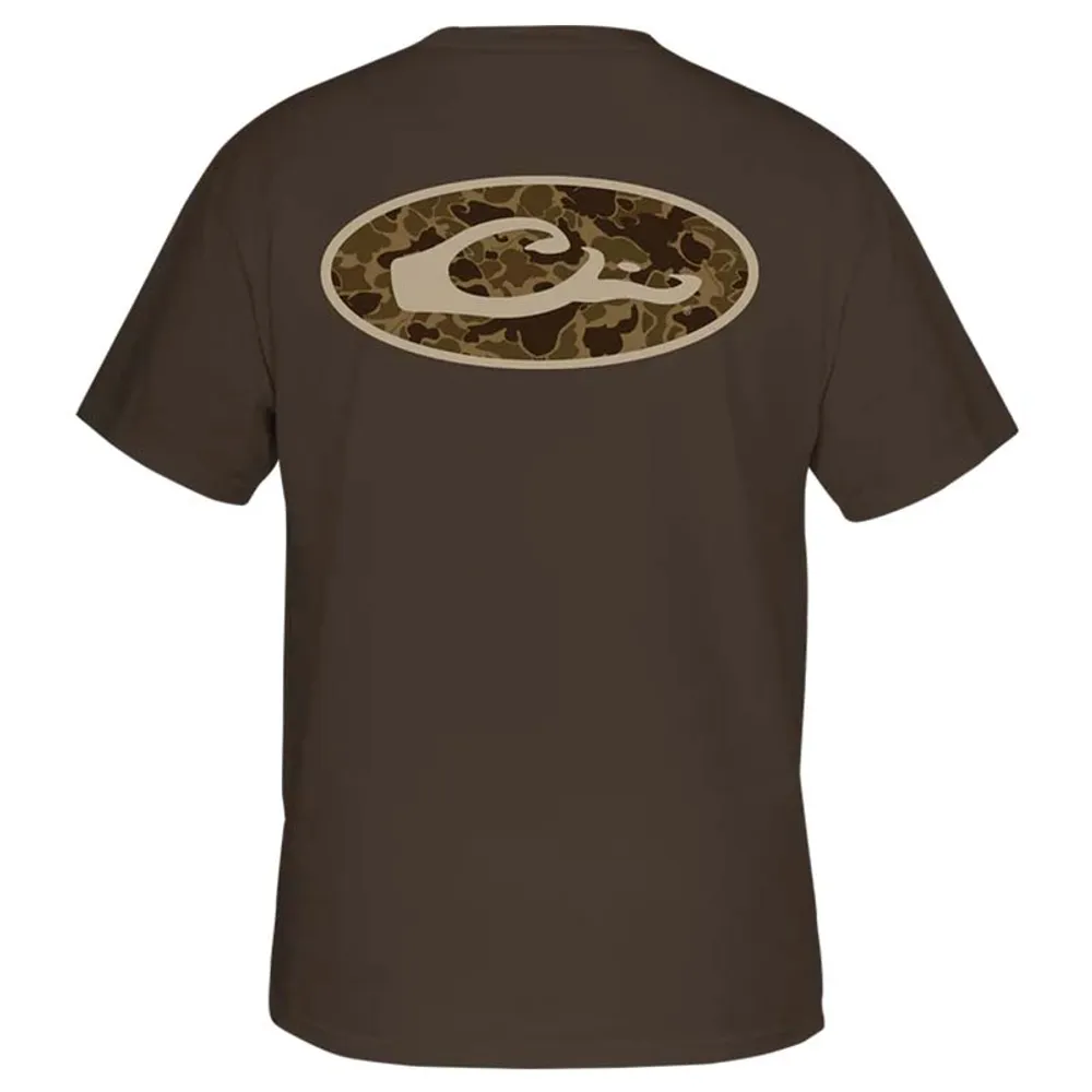 Old School Oval Short Sleeve T-Shirt