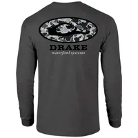 Old School Oval Long Sleeve T-Shirt