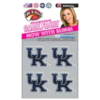 UK Fandazzler Glitter 4 Pack Face Tattoos