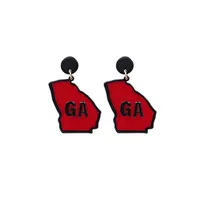 Georgia State Map Earrings