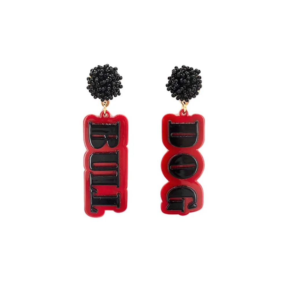 Bull Dog Earrings