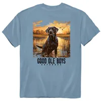 Chocolate Lab Marsh Short Sleeve T-Shirt