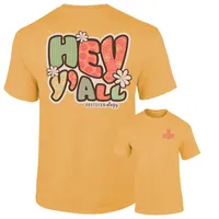 Groovy Hey Y'all Short Sleeve T-Shirt