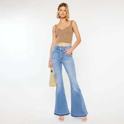 The Cinthia High Rise Flare Jeans