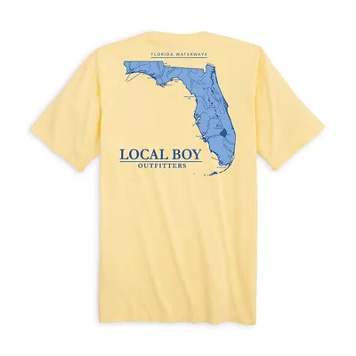 Florida Waterways Short Sleeve T-Shirt Banana