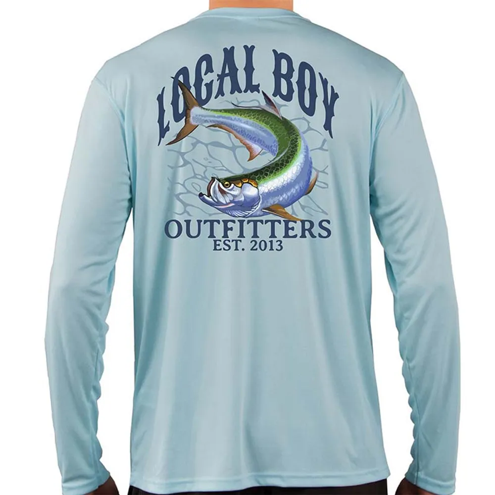 Local Boy Outfitters Silver King Performance Long Sleeve Shirt
