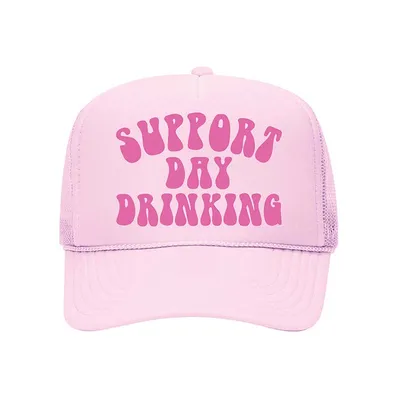 Support Day Drinking Foam Trucker