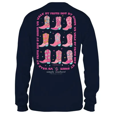 Walk By Faith Long Sleeve T-Shirt