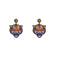 Tiger Glitter Face Earrings