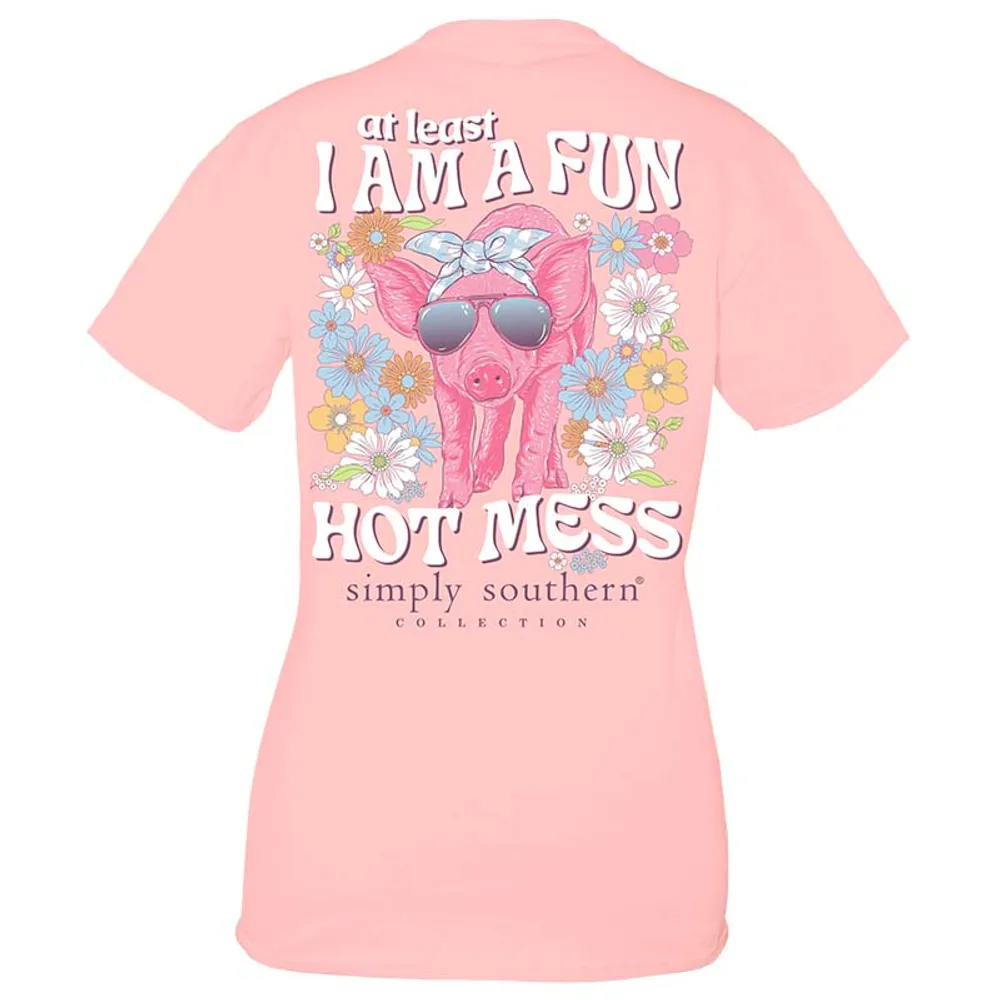 Fun Hot Mess Short Sleeve T-Shirt