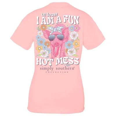 Fun Hot Mess Short Sleeve T-Shirt