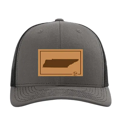 Tennessee Outline Trucker in Charcoal and