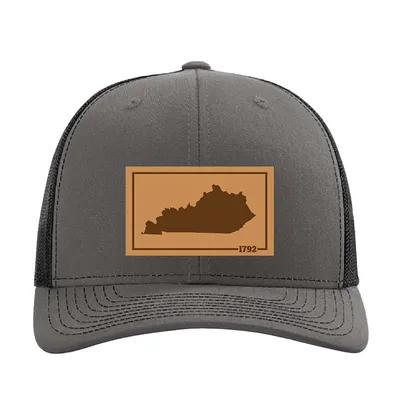 Kentucky Outline Trucker in Charcoal and