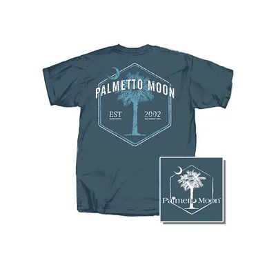 Youth Palmetto Tree Hexagon Short Sleeve T-Shirt