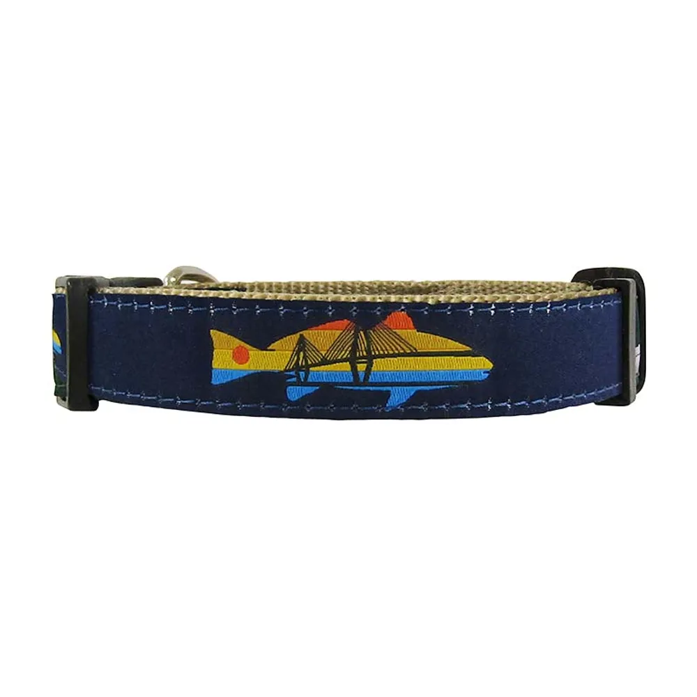 Bridge Ribbon Dog Collar