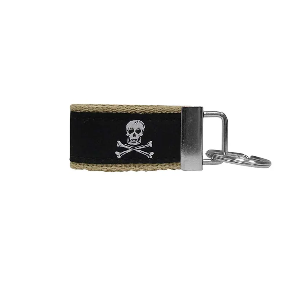 Jolly Roger Ribbon Key Fob