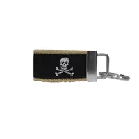 Jolly Roger Ribbon Key Fob