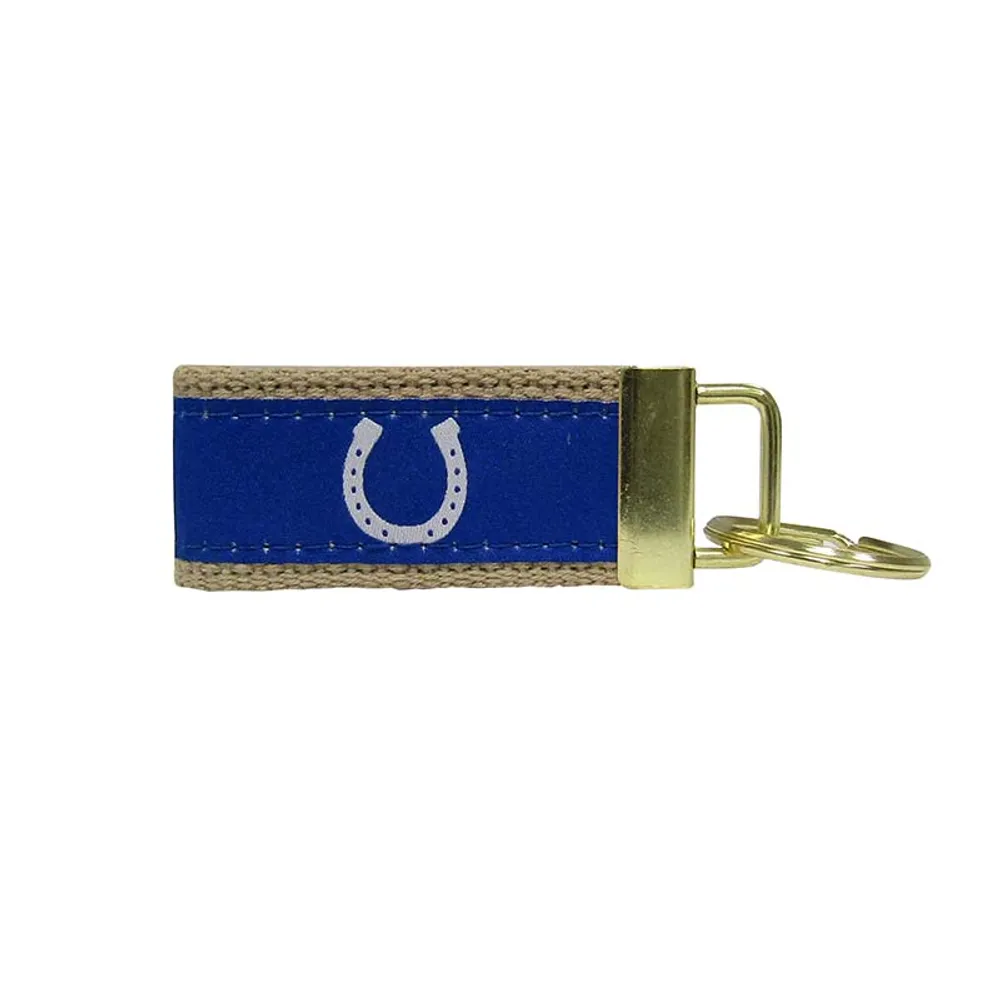 Royal Horseshoe Ribbon Key Fob