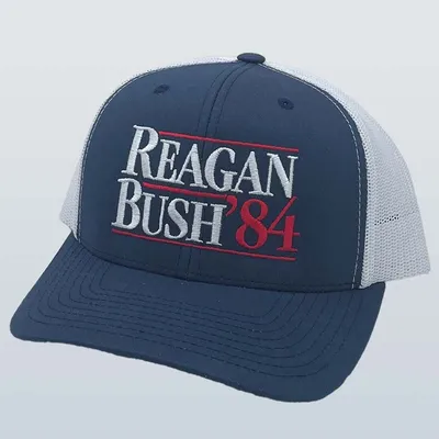Reagan Bush Trucker in Navy