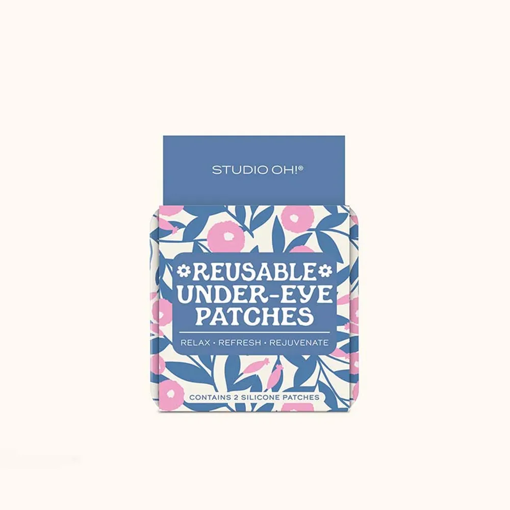 Blushing Dahlias Reusable Under Eye Patches