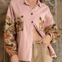 Oversized Floral Shacket