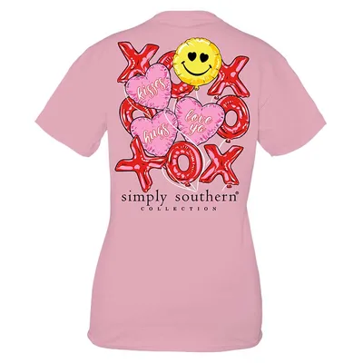 XOXO Balloons Short Sleeve T-Shirt