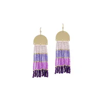 Seed Bead Gradient Earrings