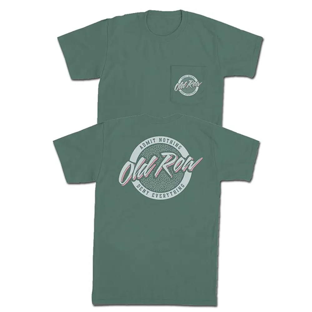 Circle Logo Light Green Short Sleeve T-Shirt